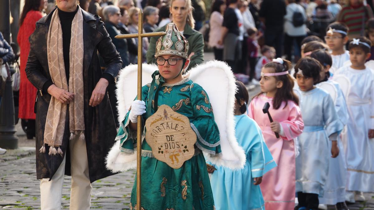 Los niños volverán a tener un papel destacado en la marcha del Viernes Santo.