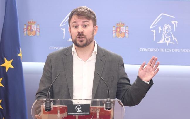 El portavoz adjunto del Grupo Parlamentario Plurinacional SUMAR en el Congreso, Alberto Ibáñez