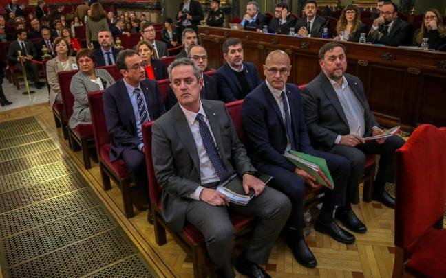Los líderes del ‘procés’ catalán fueron condenados por el Tribunal Supremo en octubre de 2019 por un delito de sedición. / EP Los líderes del ‘procés’ catalán fueron condenados por el Tribunal Supremo en octubre de 2019 por un delito de sedición.