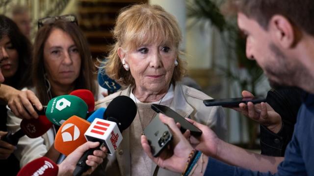 La expresidenta de la Comunidad de Madrid, Esperanza Aguirre.