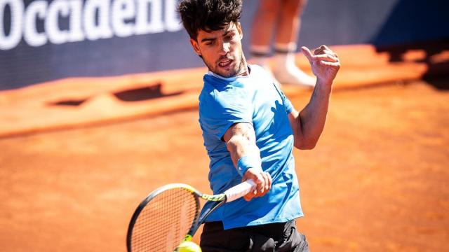 Carlos Alcaraz en el Conde de Godó de Barcelona 2026.