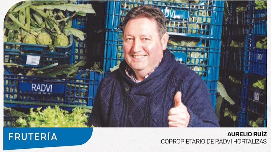 Aurelio Ruíz, copropietario de Radvi Hortalizas