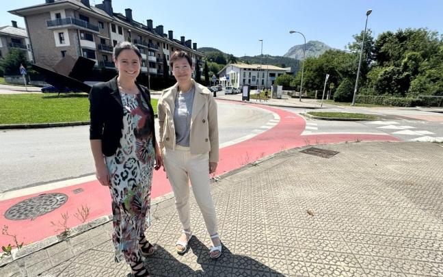 Mireia Elkoroiribe y Sara Oceja