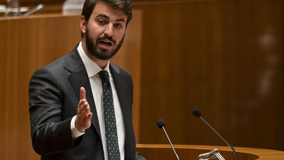 El portavoz de Vox en las Cortes de Castilla y León, Juan García-Gallardo.
