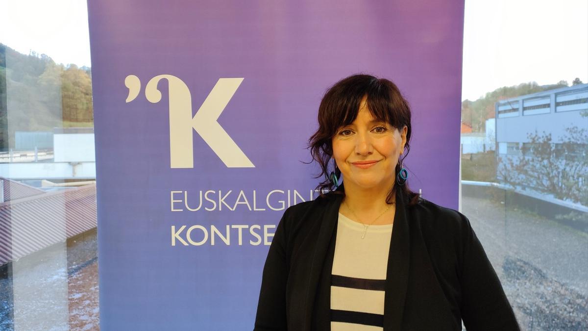 La portavoz de Kontseilua, Idurre Eskisabel.