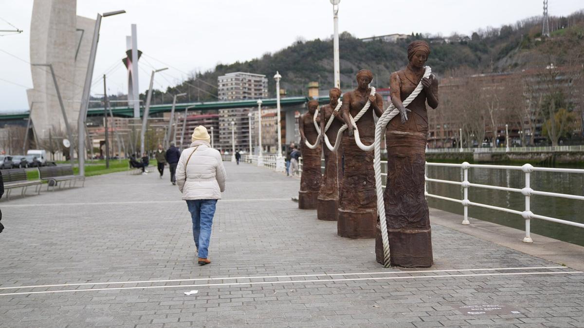'Las Sirgueras' , de Dora Salazar, en Bilbao.