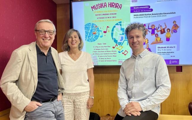 Gasteizko Luis Aramburu Udal Musika Eskolak eta Udal Folklore Akademiak ikasturte amaierako egitaraua antolatu dute.