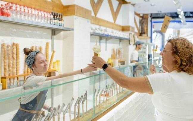 Gelati!!Gelatii!! se apoya en productos de “kilómetro cero” para sus helados.