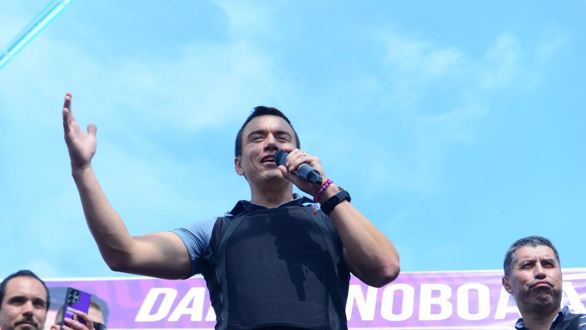 El mandato de Daniel Noboa culminará en 2025.