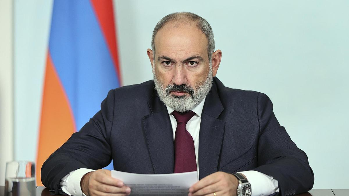 El primer ministro de Armenia, Nikol Pashinian.
