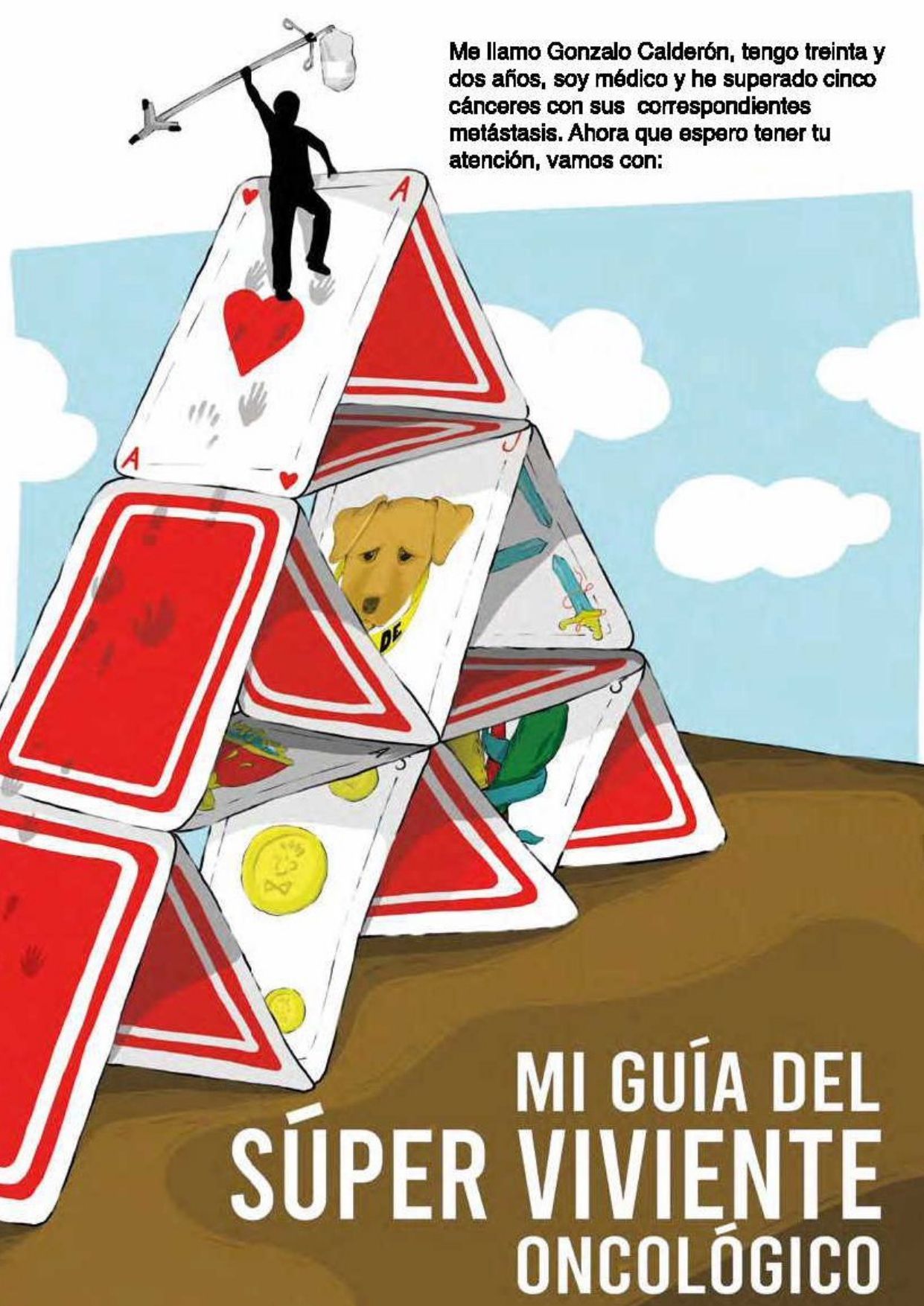 La portada de 'Mi guía del Súper Viviente oncológico'.