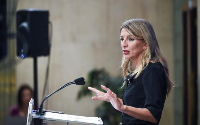 La vicepresidenta segunda y ministra de Trabajo y Economía Social, Yolanda Díaz.