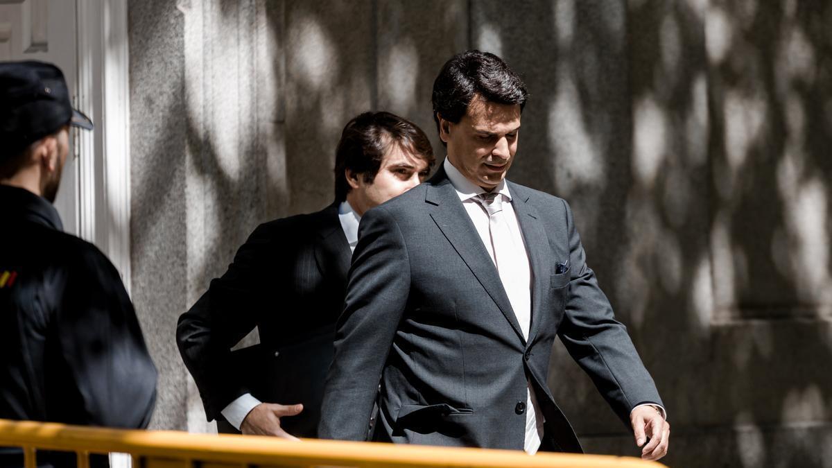 El novio de la presidenta de la Comunidad de Madrid, Alberto González Amador, comparece ante el Tribunal Supremo (TS) el pasado 23 de mayo.