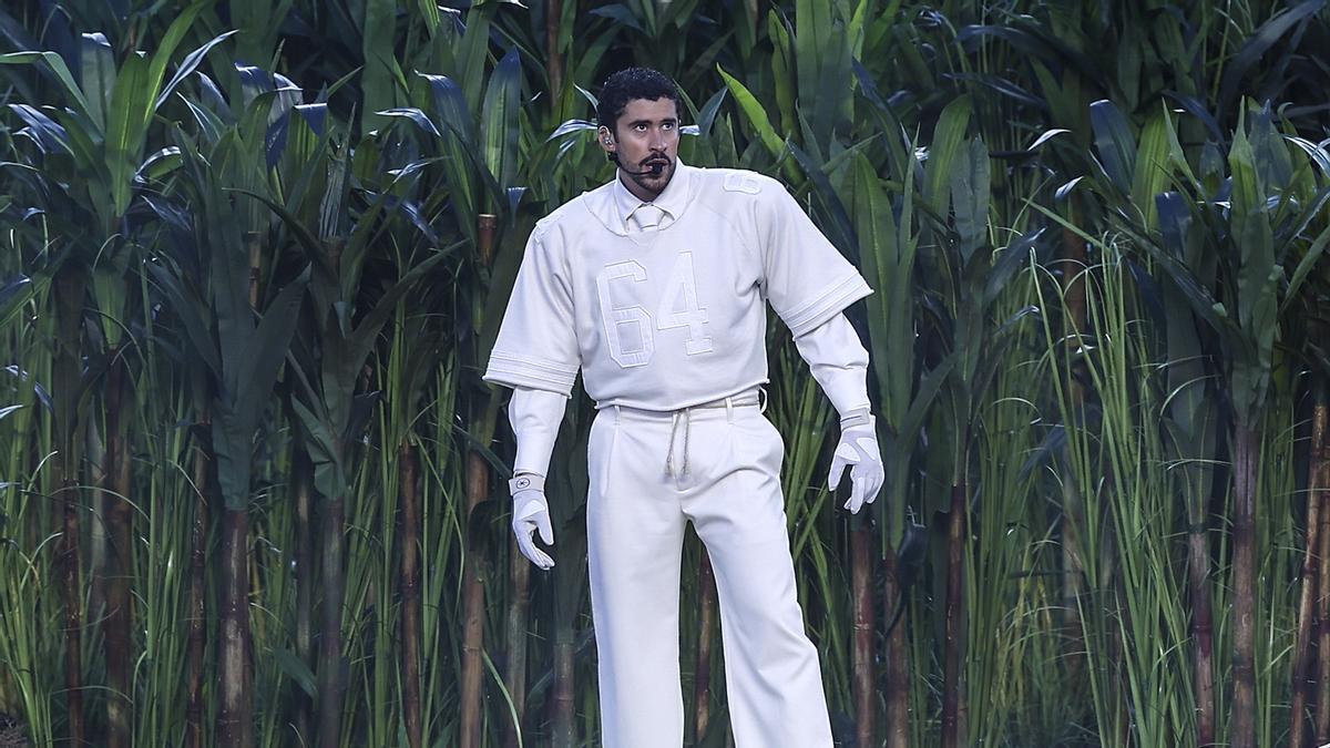 Bad Bunny protagoniza el descanso de la Super Bowl.