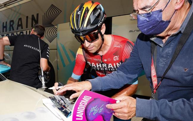 Mikel Landa ha firmado una notable actuación en la Vuelta