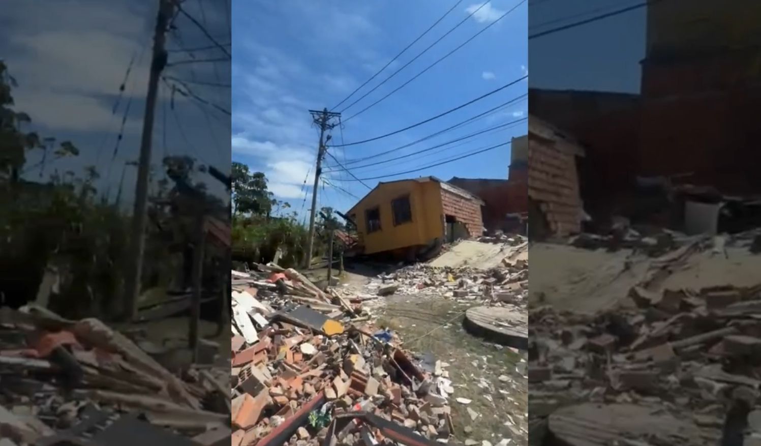 Pereira, la zona más afectada por el seísmo.