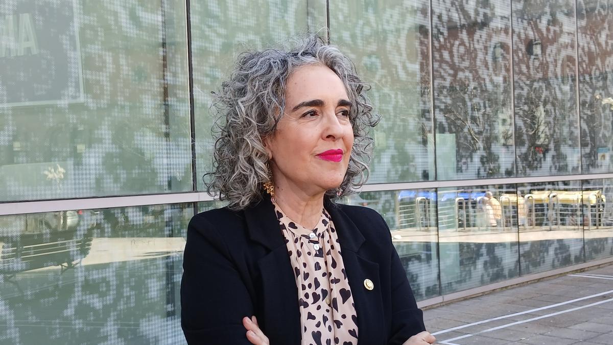 La vicelehendakari y consejera de Cultura y Política Lingüística, Ibone Bengoetxea, en Bilbao.