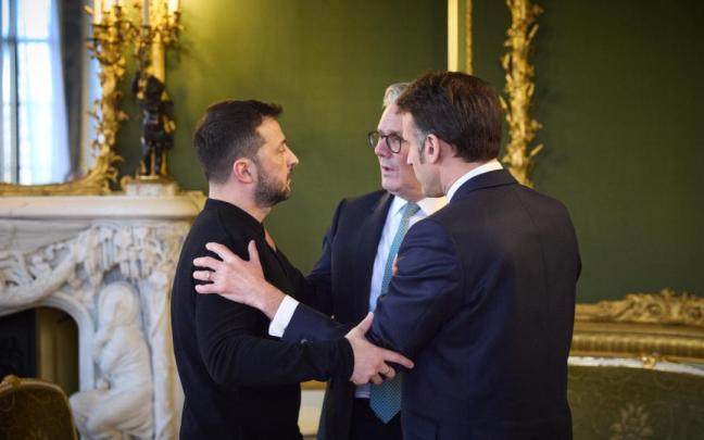 Zelenski viaja a Washington arropado por los líderes de la UE y la OTAN.