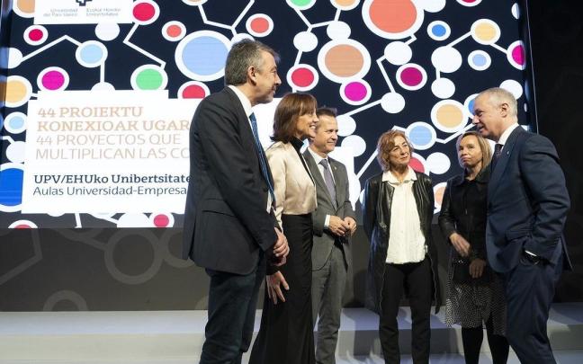 El lehendakari, Iñigo Urkullu, preside el acto ‘44 proyectos que multiplican conexiones’. El lehendakari, Iñigo Urkullu, preside el acto ‘44 proyectos que multiplican conexiones’.
