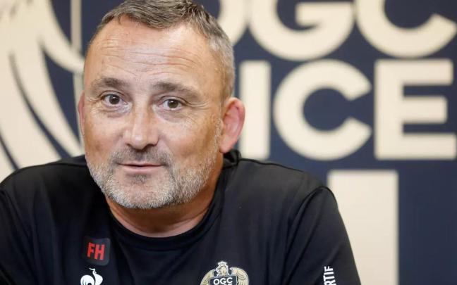 Franck Haise, durante una rueda de prensa