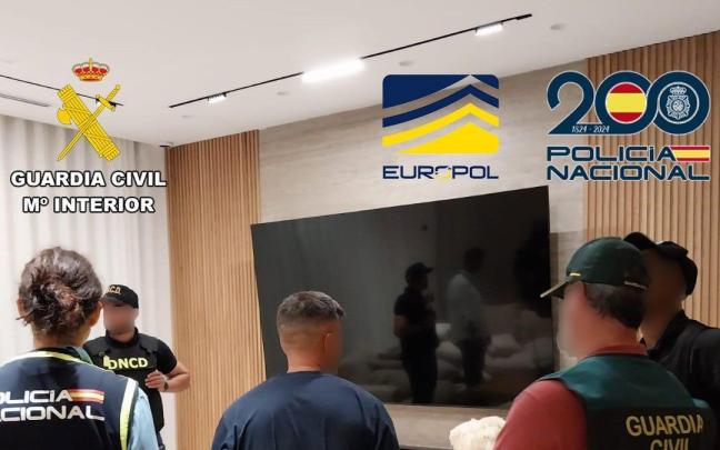 Desarticulada una organización que introducía cocaína y utilizaba inmobiliarias para blanquear dinero.