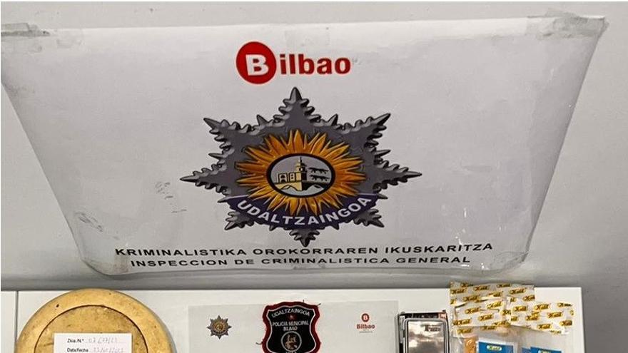 La Polic&iacute;a Municipal ha detenido a dos personas por tr&aacute;fico de drogas