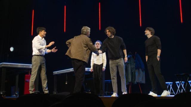 Kandido Uranga, Jon Olivares, Iñigo Gastesi, Dorleta Urretabizkaia y Aitor Beltrán.