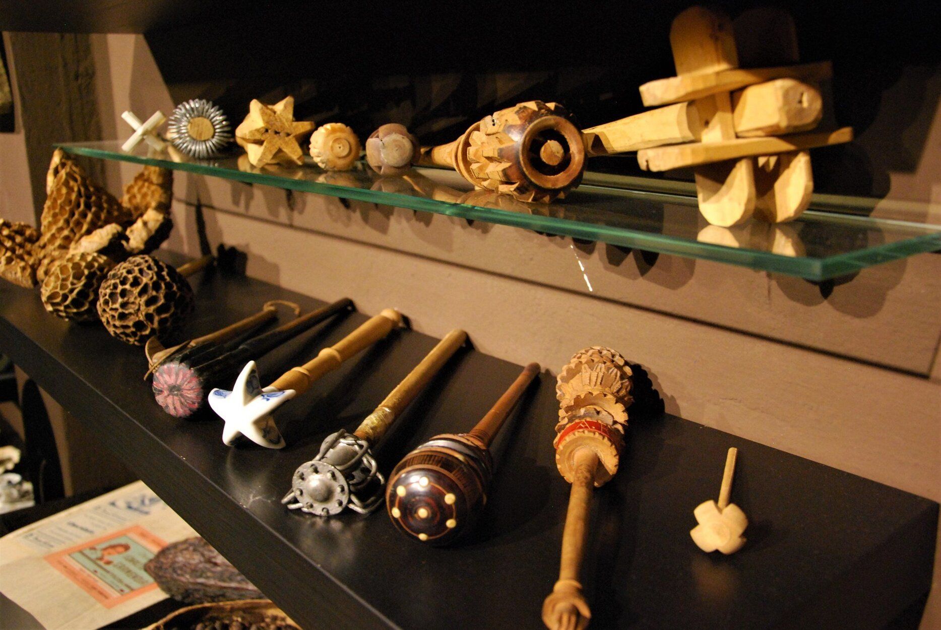 La colección del Museo del Chocolate ha ido formándose durante treinta años.