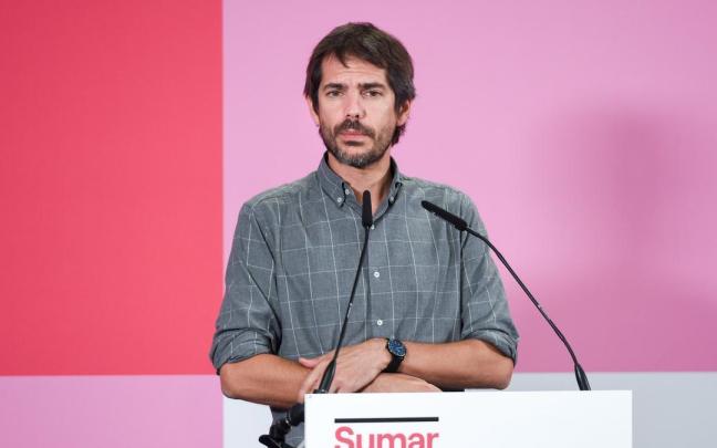 El portavoz de Sumar, Ernest Urtasun.