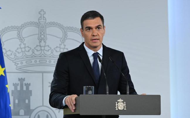 El presidente del Gobierno español en funciones, Pedro Sánchez.
