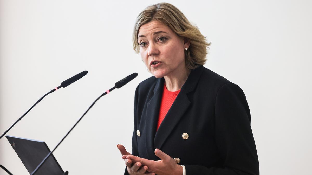 La vicepresidenta de la Comisión Europea, Henna Virkkunen.