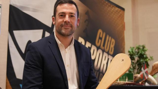 Iñigo Aurtenetxe, presidente de la Federación de Bizkaia de Pelota Vasca.