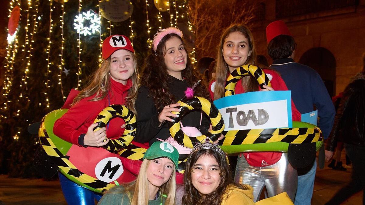 Disfraces de Nochevieja en Pamplona.