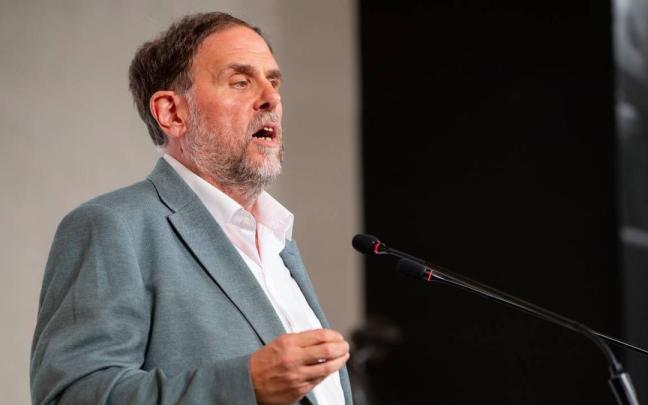 Imagen de archivo del presidente de ERC, Oriol Junqueras,