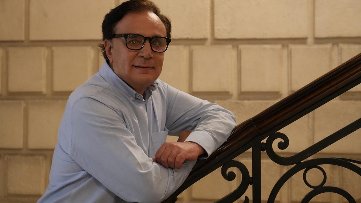 Iñaki Martínez, autor de la novela 'Manto de silencio', que aborda el asesinato y la posterior desaparición de Eduardo Moreno Bergaretxe, 'Pertur'