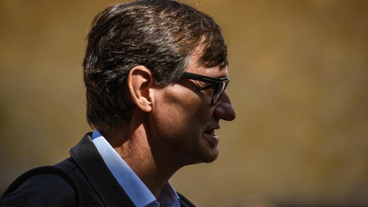 El presidente de la Generalitat de Cataluña, Salvador Illa