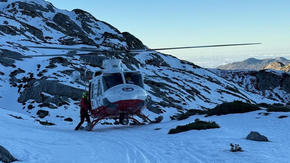 Búsqueda de un montañero perdido desde hace tres días en Picos de Europa