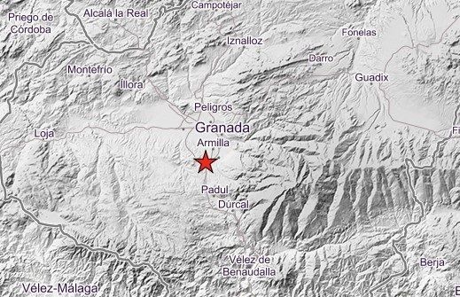 Un nuevo fuerte terremoto vuelve a sacudir Granada y el área metropolitana.