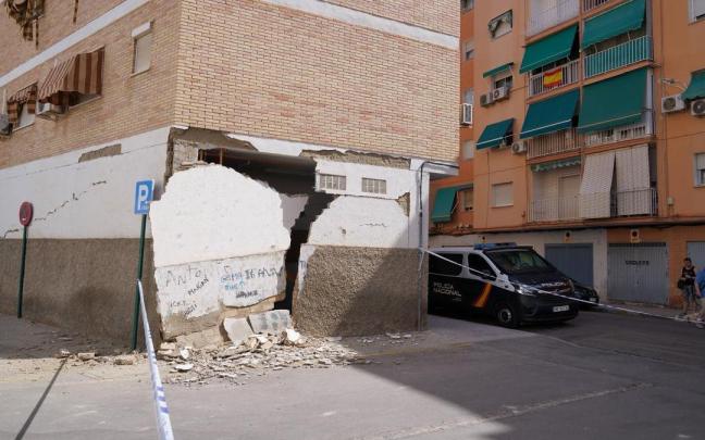 Imagen de los destrozos causado por el terremoto en Granada,18 de agosto de 2026.