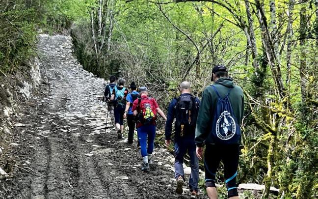 La expedición de montañeros realizará un total de 157 kilómetros en 8 días.	[Fotografías: Cedidas]