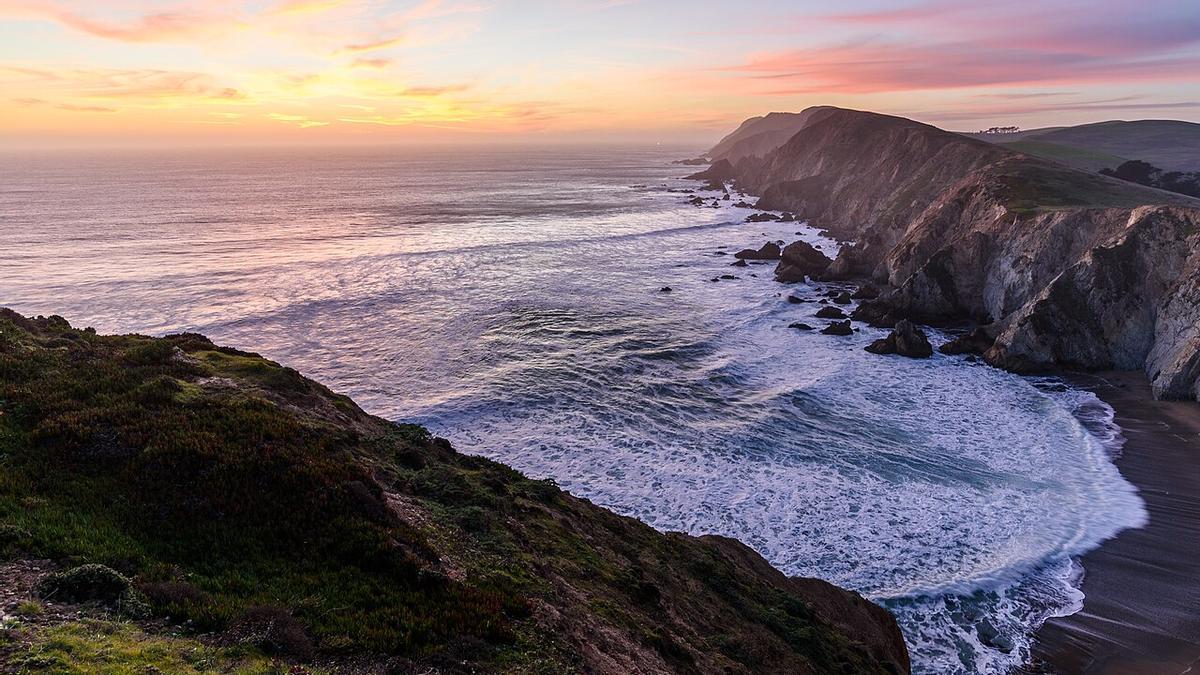 Chimney Rock, sendero de Point Reyes (2016).