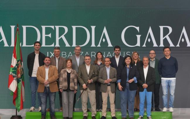 El nuevo presidente del EBB del PNV, Aitor Esteban, durante la IX Asamblea General del PNV / Jose Ignacio Unanue El nuevo presidente del EBB del PNV, Aitor Esteban, durante la IX Asamblea General del PNV