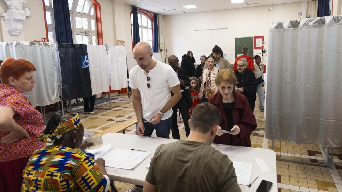 Imagen de la segunda vuelta de las elecciones en Francia