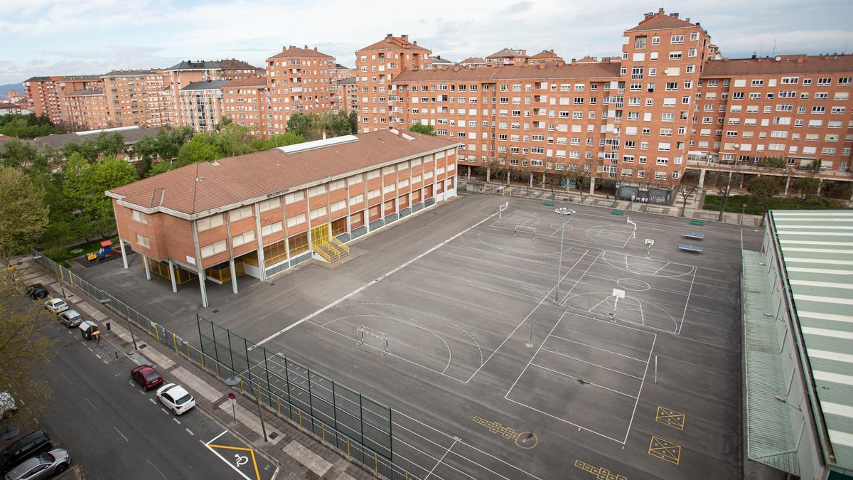 Patio de un colegio