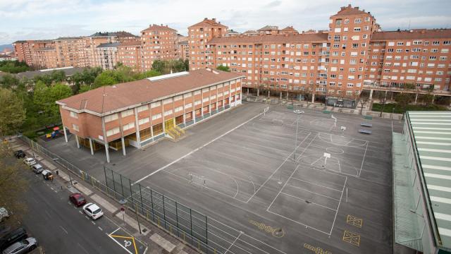 Patio de un colegio