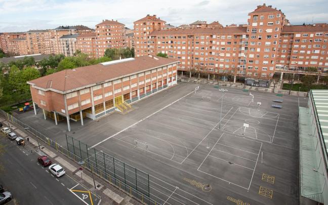 Patio de un colegio