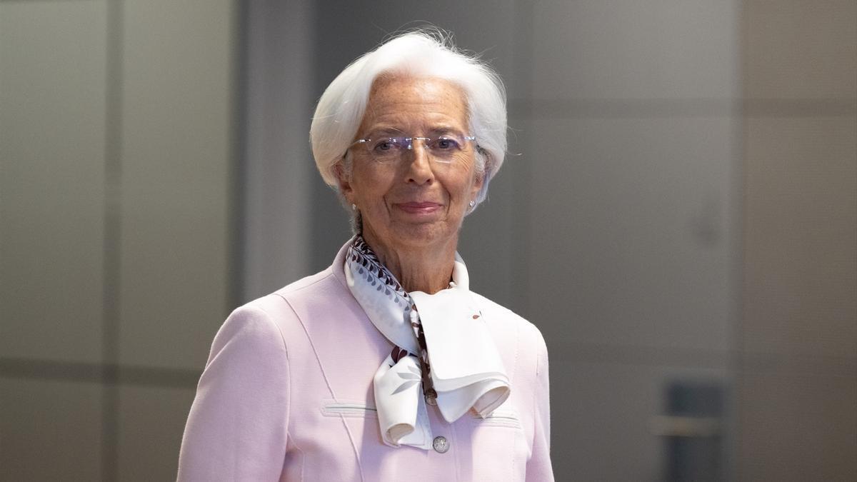 La presidenta del BCE, Christine Lagarde, en una foto de archivo.