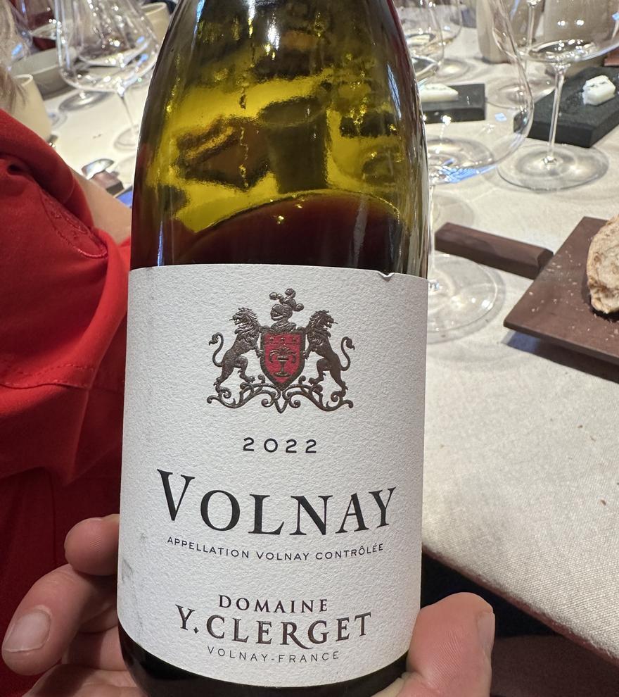 Domaine Yvon Clerget Volnay 2022.