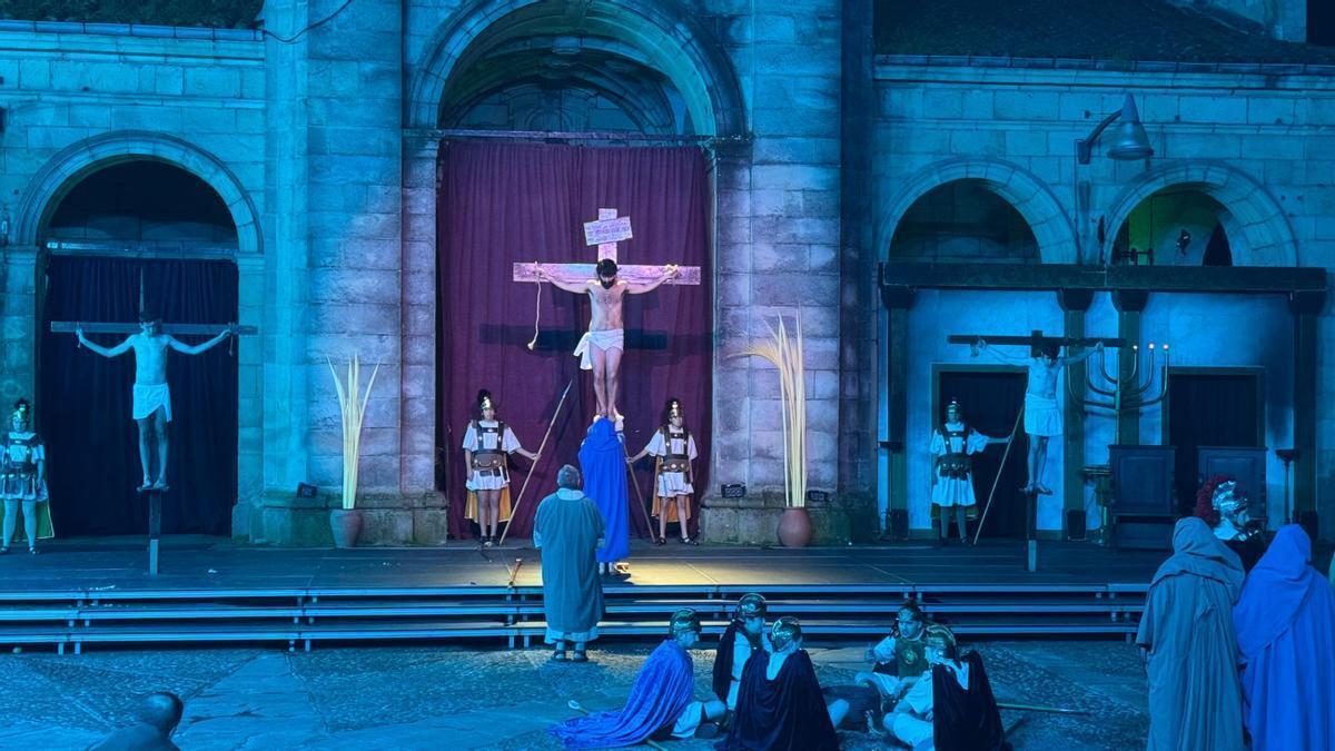 El ensayo general tuvo lugar en la noche de ayer