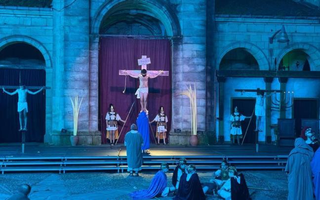 El ensayo general tuvo lugar en la noche de ayer